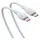 Cable Baseus P10355702221-B1 Pudding Series Fast Charging Cable Type-C to Type-C 100W 1.2m Stellar White, 2 image