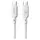 Cable Baseus P10377704213-01 Silky Series Fast Charging Cable Type-C to Type-C 100W 2m White, 2 image