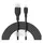 Cable Baseus Pudding Series Fast Charging Cable USB to Lightning 2.4A 1.2m P10355700111-B1 Black