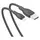 Cable Baseus Pudding Series Fast Charging Cable USB to Lightning 2.4A 1.2m P10355700111-B1 Black, 3 image