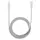 Cable Xiaomi 6A Braided USB-C to USB-C Cable 1m White