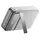 Power Bank EcoFlow RAPID Magnetic Power Bank 10000mAh, Qi2 15W, 65W, Built-in USB-C Cable, Silver, 5 image