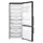 Refrigerator LG GR-B589BQCM.AMCQMER Bottom Freezer, 446 L, No Frost, Inverter, Black, 3 image