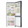Refrigerator Samsung RB50DG602EB1WR Bottom Freezer, 462 L, 192x75.9x71.1 cm, No Frost, Inverter, Wi-Fi, Black, 5 image