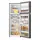 Refrigerator Toshiba GR-RT559WE-PMJ(37) Top Freezer, 414 L, 172.3x70x69.1 cm, Dual Inverter, Air Fall Cooling, Satin Grey, 4 image