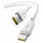 Cable Baseus Silky Fast Charging Data Cable USB-A to USB-C 3A 1m P10377703213-02 White, 3 image
