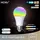 Smart Bulb Moes WB-TDA14-RCW-E27-MS, Wi-Fi, E27, 14W, 1521 lm, RGB + 2700-6500K, White, 19 image