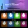 Smart Bulb Moes WB-TDA14-RCW-E27-MS, Wi-Fi, E27, 14W, 1521 lm, RGB + 2700-6500K, White, 21 image