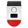 Smart Siren Moes WSS-SLA03-S-MS Tuya Wi-Fi, Solar Powered, PIR Motion Sensor, 120dB, with Remote Control, White