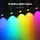 Lighting Moes WPL-CL01-RIC-EU-15-MS, WiFi Smart Eaves String LED Lights, 15 m, 30 Lamps, RGB, IP67, 3 image