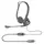Headset Logitech Corded Stereo Headset PC960 USB 981-000100 Black, 4 image