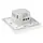 Smart Light Switch Aqara Light Switch H2 EU, 2 Buttons, 1 Channel, Thread/Zigbee, Matter, White, 3 image