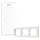 Switch Frame Aqara Switch Frame H2 EU 3 Gang, 3-Gang, White, 2 image