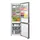 Refrigerator Midea MDRB548MME46 Space Master, 401 L, Total No Frost, E, 186 cm, Stainless Steel, 4 image