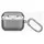 AirPods Pro 3 Case Uniq Glase UNIQ-AIRPODSPRO3-GLSGSMK Hang Case, with Carabiner, Glossy Smoke, 3 image