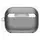 AirPods Pro 3 Case Uniq Glase UNIQ-AIRPODSPRO3-GLSGSMK Hang Case, with Carabiner, Glossy Smoke, 5 image
