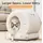Smart Cat House UBTech UCAT C10 PRO, Smart Cat Litter Box, White, 12 image