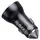 Car Charger Baseus Golden Contactor Max Dual Fast Charge Car Charger C+C 60W CGJM000213 Dark Grey, 6 image