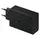 Mobile Charger Samsung 65W Power Adapter Trio EP-T6530NBEGEU, 2x USB-C, USB-A, Super Fast Charging 2.0, Black