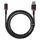 USB Cable Baseus Dura Series Fast Charging Cable USB to Lightning 2.4A 1m P10377801U01-01, Red/Black