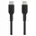 USB Cable Belkin BoostCharge Braided USB-C to USB-C Cable 60W, 1m, Black CAB004bt1MBK, 4 image