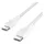 USB Cable Belkin BoostCharge USB-C to USB-C Braided Cable 100W 2M CAB014bt2MWH, White, 5 image