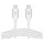 USB Cable Belkin CAB015bt1MWH BoostCharge USB-C to USB-C Braided Cable 240W, 1m, White, 5 image