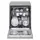 Dishwasher LG DFC513FVE.APZPMER, 14 Place Settings, 60 cm, QuadWash, Inverter, Silver, 3 image