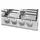 Gas Hob Hansa BHGI650103, 4 Gas Burners, Auto Ignition, Gas Control, 60 cm, Stainless Steel, 3 image