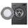 Washing Machine LG F2Y2HYP6J.AMBQME3, 7 kg, 1200 rpm, Inverter Direct Drive, LG ThinQ Wi-Fi, Middle Black, 2 image