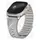 Smart Watch Strap Uniq Fluo Dual-Secure Apple Watch 49/46/45/44/42/41/40mm, Silicone, Mist Grey, 2 image