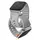 Smart Watch Strap Uniq Fluo Dual-Secure Apple Watch 49/46/45/44/42/41/40mm, Silicone, Mist Grey, 4 image