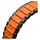 Smart Watch Band Uniq Strova Flex Apple Watch 49/46/45/44MM, Stainless Steel, Midnight Black/Volt Orange, 3 image
