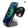 Wireless Charger KAKUSIGA KSC-778 3in1, 15W, Phone/Watch/Earbuds, Black, 2 image