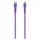 Cable Ttec 2DK60NMR USB-C to Lightning, Charge/Data, 1.2m, Purple