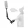 Camera Mount Insta360 Motorcycle Magic Arm, Motorcycle Handlebar Mount, 360° Rotation, 2 image