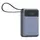 Power Bank CANYON OnPower 600 CNS-CPB600DG 20000mAh, PD 65W, Built-in USB-C Cable, LCD, Dark Grey, 3 image