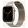 Smart Watch Strap Uniq Dante Apple Watch 42/41/40mm, Stainless Steel Mesh, Starlight