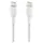 USB Cable Belkin BoostCharge USB-C to USB-C Braided Cable 60W 1M CAB004bt1MWH, White, 2 image