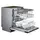 Built-in Dishwasher Samsung DW70H73WCB0WT, 60 cm, 14 place settings, 44 dB, AutoRelease, Wi-Fi, 3 image