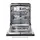 Dishwasher SAMSUNG DW70H73WCB0WT, 4 image