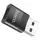 Adapter Hoco UA17 USB-A Male to Type-C Female, USB 2.0, OTG, Black, 5 image