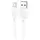 Cable Hoco X88 Gratified USB to Micro-USB, 2.4A, 1m, White