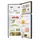 Refrigerator LG GN-C732SGGM Top Freezer, 547/506 L, Smart Inverter, DoorCooling+, Hygiene Fresh+, Black Glass, 3 image