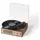 Record Player Crosley Miles CR6045A-WA, 3-Speed, Bluetooth In/Out, Built-in Speakers, Walnut