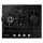 Gas Hob Samsung NA64H3030BK/WT 60 cm, 4 burners, tempered glass, cast iron grates, Black, 4 image