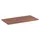 Table Top Vertex VX-WTT-12060DW One-Piece Wood Table Top, 1200x600x18 mm, Dark Walnut