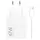 Mobile Charger Xiaomi 67W HyperCharge Combo (Type-A) MDY-12-EH, 67W, USB-A + USB-C Cable, EU, White