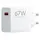 Mobile Charger Xiaomi 67W HyperCharge Power Adapter (Type-A) MDY-12-EH, 67W, USB-A, EU, White, 2 image
