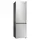 Refrigerator Dreame Mega Pro DRB450WMBDEU, 456 L, 201 cm, No Frost, Class D, Inox Look, 3 image